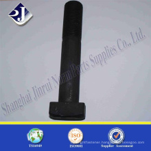 Grade 10.9 Tempering heat treatment square head bolt